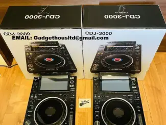 Pioneer CDJ-3000, Pioneer DJM-A9, CDJ-2000NXS2, DJM-900NXS2 Mixer