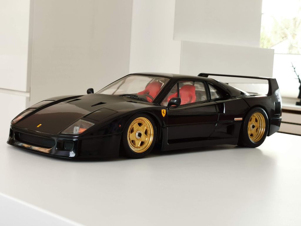 huwelijk Haalbaarheid Het beste Ferrari F40 K60 Pocher 1:8 Special Limited Edition Black : Modelauto's |  groot | 1:5 tot 1:12